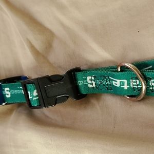 Brand New Michigan State dog collar medium